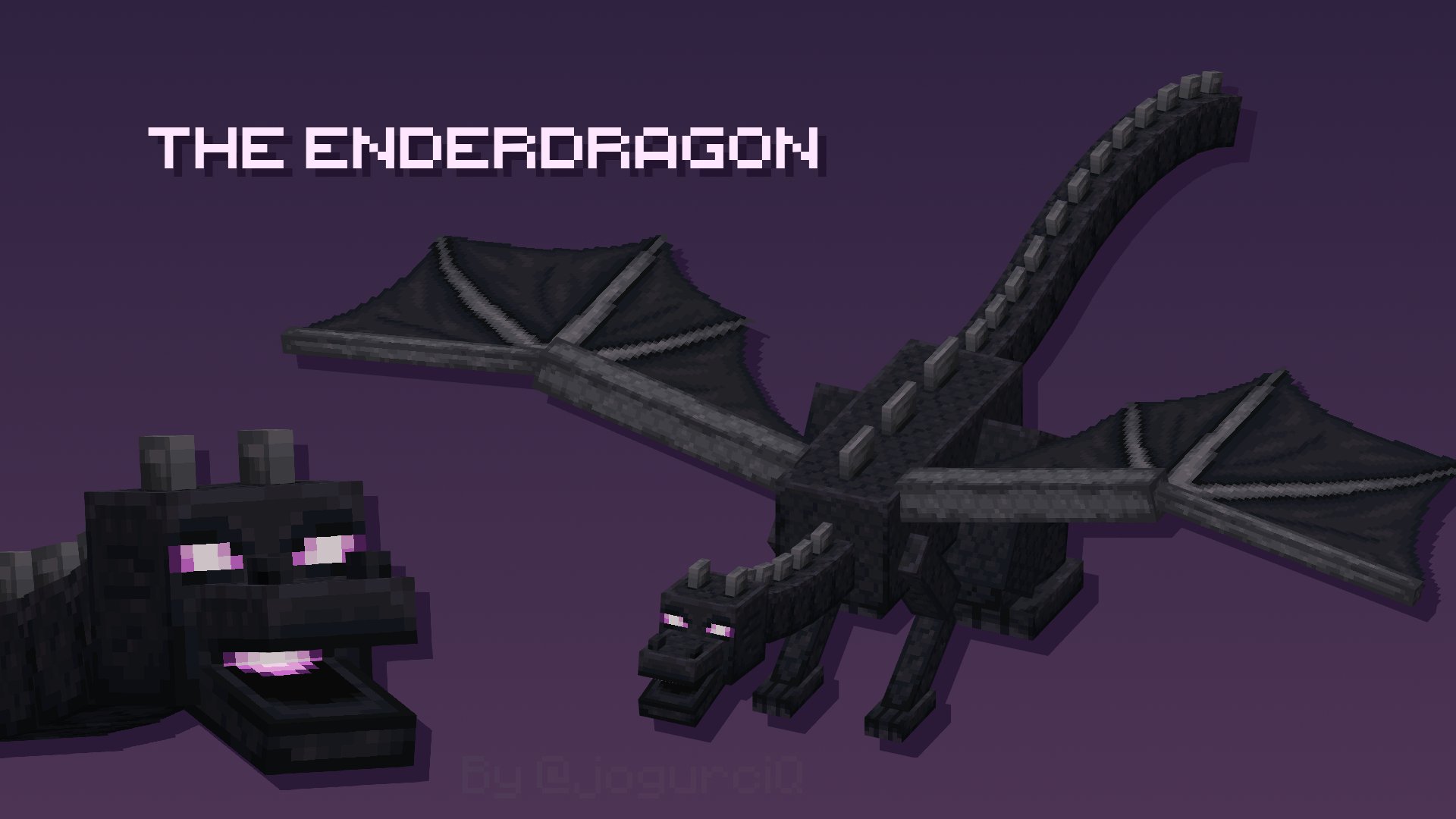 Ender Dragon redesigned : r/Minecraft