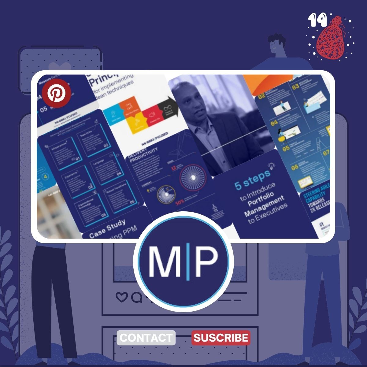 Looking for project management infographics? On our Pinterest profile we share all our infographics related to PMO, Agile or Portfolio Management. 📄 Take a look at our Pinterest profile ➡️ bit.ly/33r39Dv #adventcalendarday14 #mpadventcalendar #pinterest