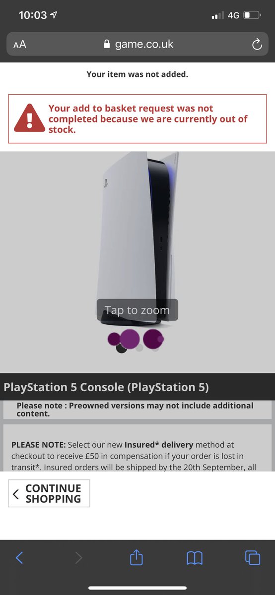 Waj1dXD's tweet photo. @PS5StockAlertUK What please help me @PS5StockAlertUK @GAMEdigital https://t.co/k9GNhdTpsK