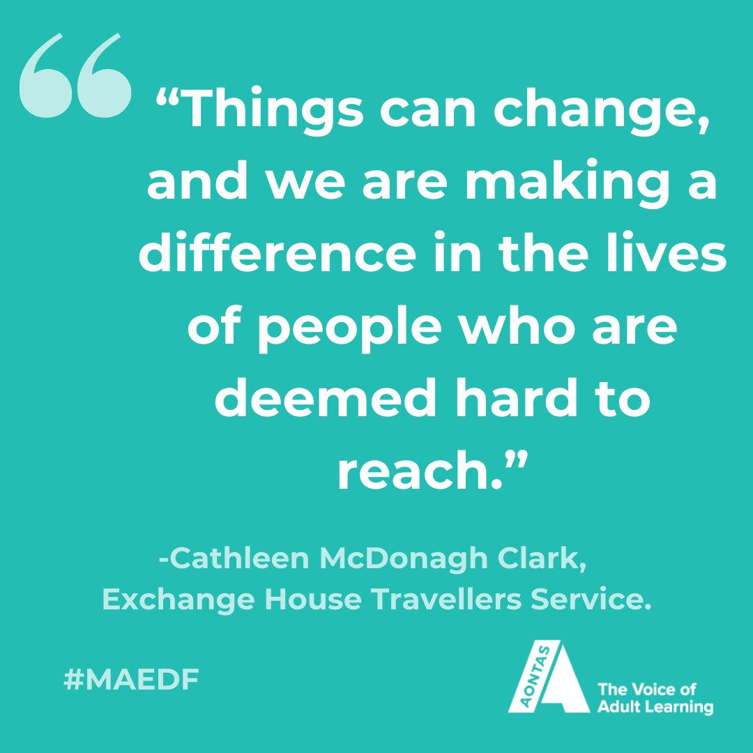 aontas's tweet photo. The Mitigating against Educational Disadvantage fund #MAEDF supports #CommunityEducation projects across Ireland and is making a real difference in people's lives. 

For more, take a look at the #AONTAS website:  https://t.co/iZVX8UmoXn https://t.co/JGwkfABzE8