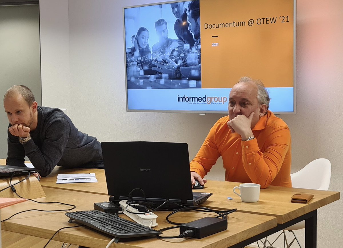 infcon's tweet photo. Do you know why the combination of #lowcode and @OutSystems will fit even better with #DocumentumxCP? Watch our #webinar ‘Documentum at OpenText World 2021’ back. What’s the future of Documentum and are you’re so forced to the cloud? https://t.co/ZT16NIhELZ https://t.co/5M9BdsICCN