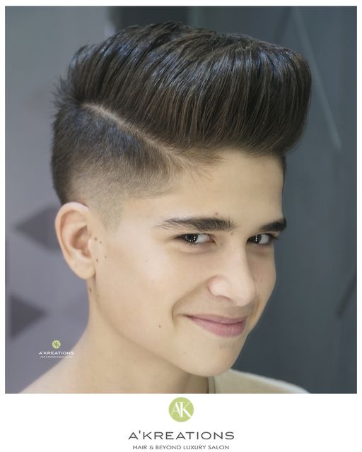 Barber short Hairstyles Side Part
