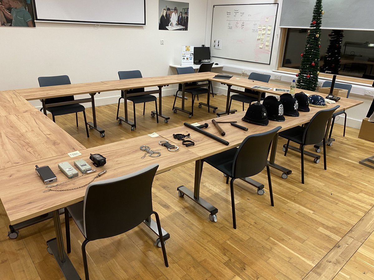 Our Havant &amp; Petersfield Unit have been learning all about the history of policing. Last week they received their new uniform- not sure that those helmets are included 🤔👮🏻‍♂️