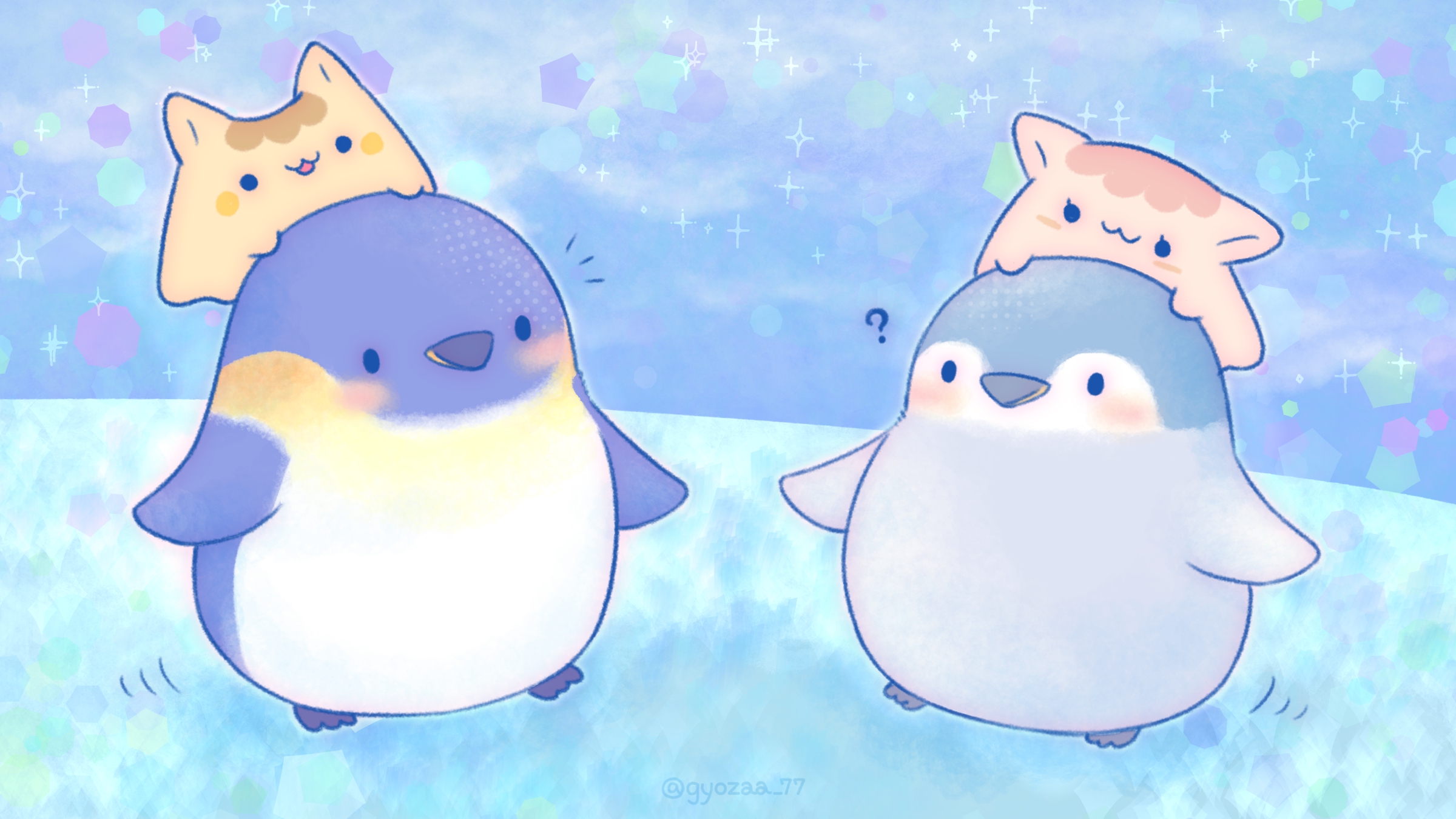 毎日おいしい ギョザー ペンギンさんとわんたんず ゆるいイラスト イラスト ギョザー 南極の日 T Co Za1avgioyz Twitter