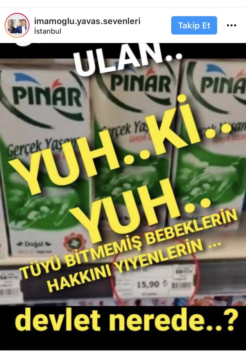 lilaokyanus's tweet photo. ironik gerçekten 🥵 gerçekten hakkı yenilen bebekler buzağılar yani bu sütün gerçek sahibi 🤦🏻♀️ #brainfree https://t.co/kLaYxUHhNB
