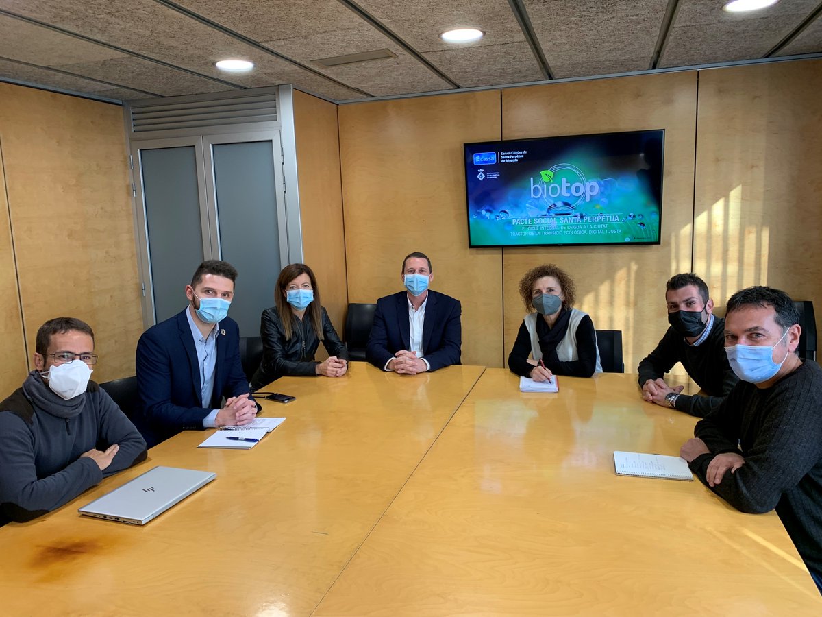 🌎Seguim treballant, amb l' <a href="/ajuntamentSPM/">Aj Santa Perpètua</a>, en el projecte #Biotop Santa Perpètua, amb l'objectiu de descarbonitzar l'activitat del cicle de l'aigua i fomentar una transició ecològica, digital i justa al municipi

💧El cicle de l'aigua, com a motor de transformació

#SPM #ODS