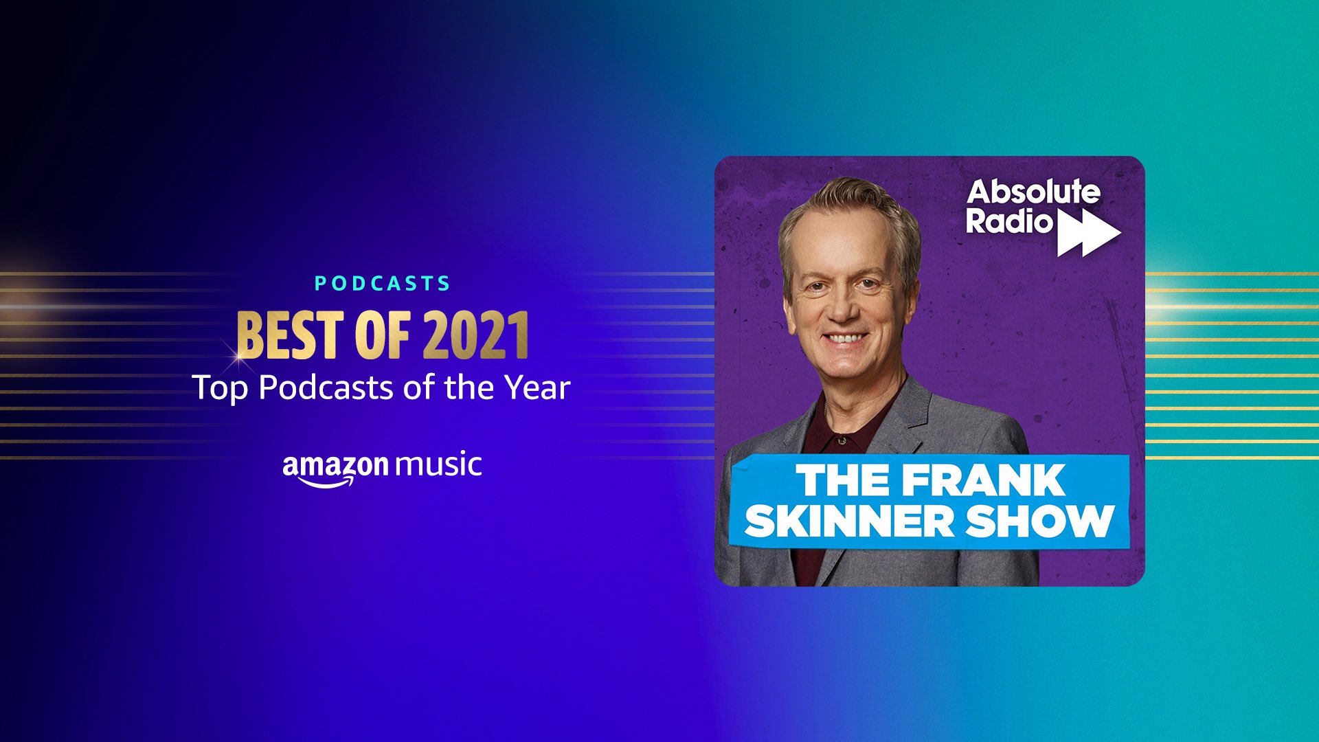 The Frank Skinner Show on Twitter: "We have been named one of  @AmazonMusicUK's Top Podcasts of 2021! It has been chosen by listeners so  thank you to all our loyal readers of