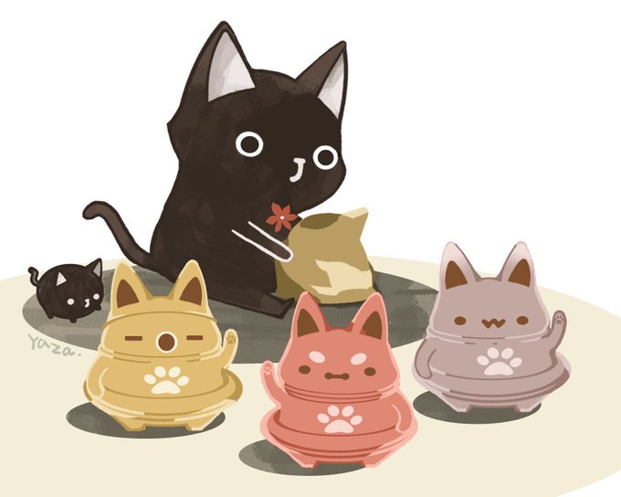 黒猫nyaとはにゃわ | yazaわん(低浮上中) さんのマンガ
