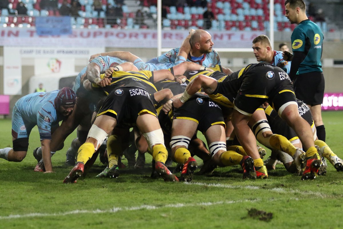 SCA_OFFICIEL's tweet photo. 📸 𝙍𝙚𝙩𝙤𝙪𝙧 𝙚𝙣 𝙞𝙢𝙖𝙜𝙚𝙨
Ces beaux clichés pour cette belle victoire de nos Jaune & Noir au Stade Pierre Rajon ! 🐝
Revivez la rencontre face au CSBJ Rugby - Officiel grâce aux photos de Christophe Joigneau
#CSBJSCA #SCA #AllezAlbi https://t.co/XKJtkm95Hm