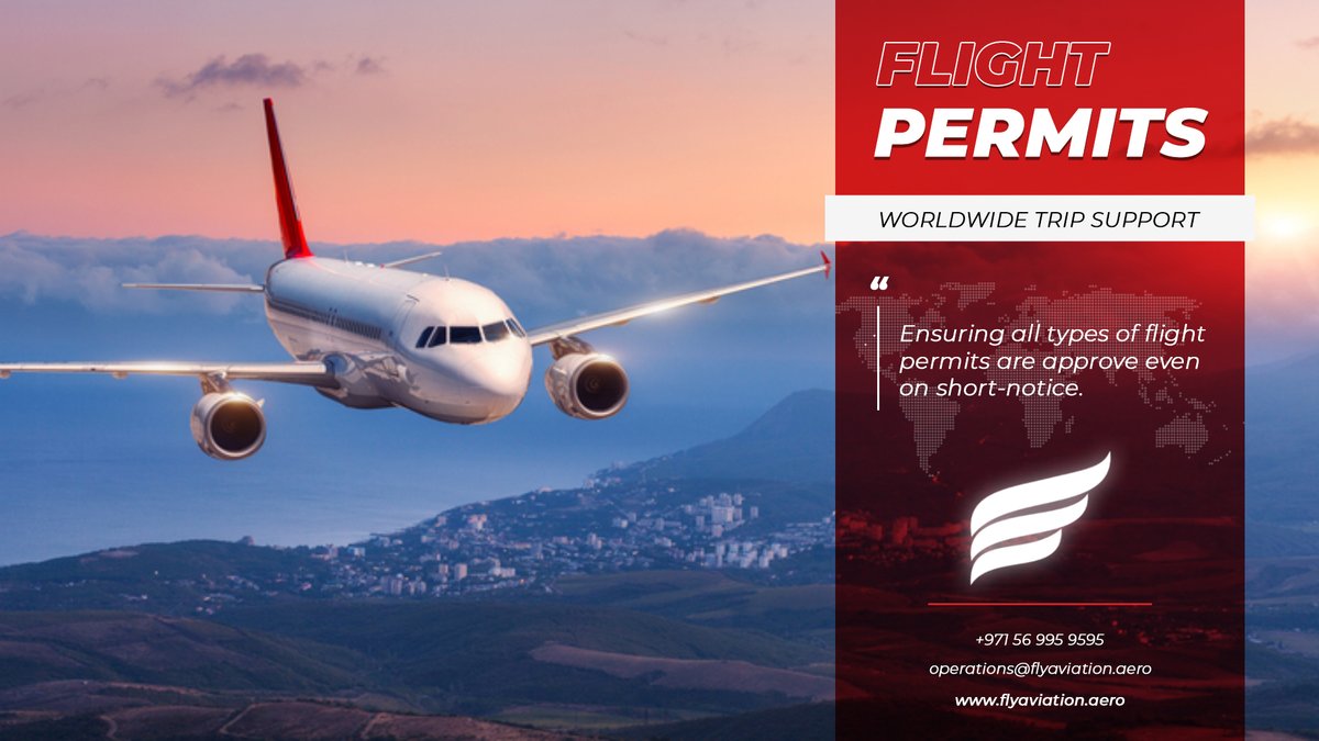 FlyAviationAero's tweet photo. #FlyAviation Team collaborates with the #CAA - Civil Aviation Authority to obtain all the necessary permits needed for the success of your flight operations. #WeMakeItHappen

Visit our website for other services: https://t.co/1RBxlWJdGn

#tripsupport #flightplanning #flightpermit https://t.co/ZM3qQyX8GN