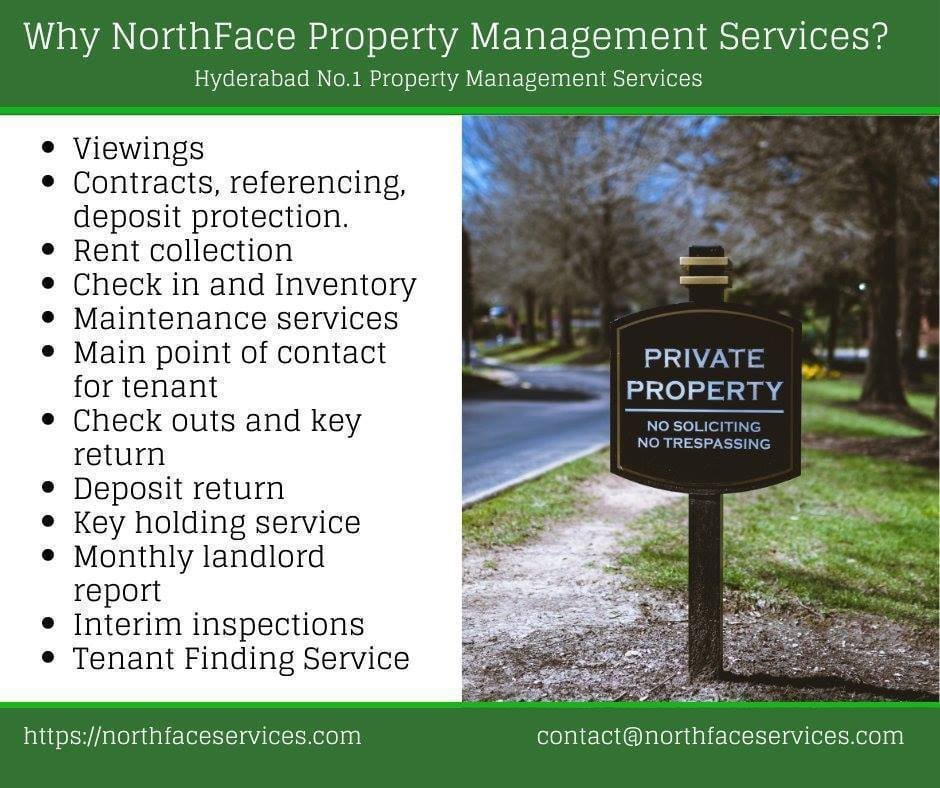 NorthFaceservic's tweet photo. End to End 𝗣𝗿𝗼𝗽𝗲𝗿𝘁𝘆 𝗠𝗮𝗻𝗮𝗴𝗲𝗺𝗲𝗻𝘁 𝗦𝗲𝗿𝘃𝗶𝗰𝗲𝘀 for Landlords in Hyderabad.

- Hassle-Free Maintenance
- Dedicated Property Manager
- Utility Bill Management
- Get the Fair Rental Value for Your Property

Contact Us ☎ 9700775599

#propertymanagement #Hyderabad https://t.co/AI8taHCxIC