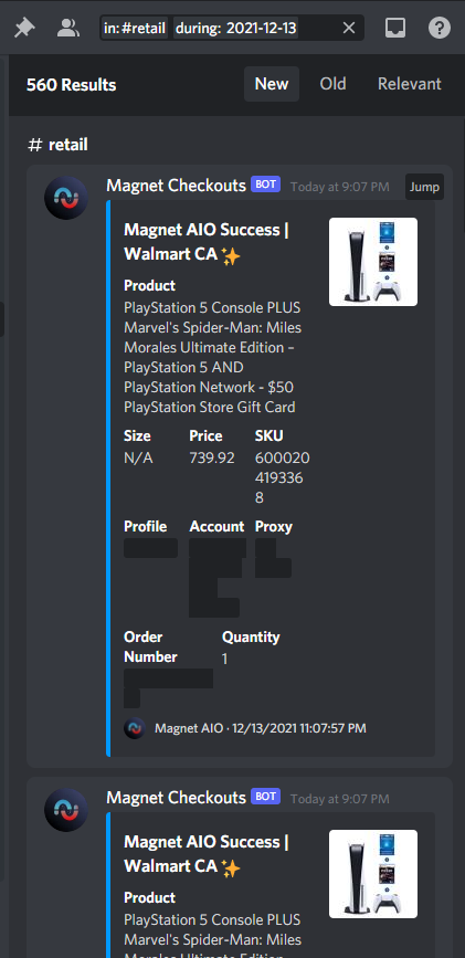 CSAffinity's tweet image. Bots: 
@MagnetAIO

Proxies: 
@northproxies
 
Group:
@TheNorthCop
@forbiddengroup
@AcoWicked

Sensei: 
@Keanu_Mina 

Third Drop in a row where Magnet eats WMCA. Goated BOT