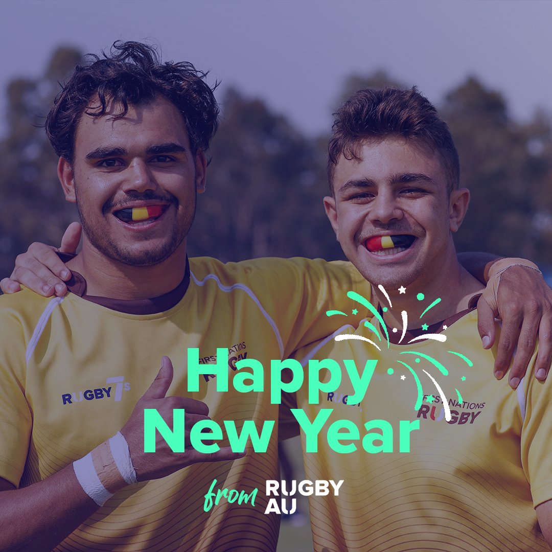 playrugbyau's tweet photo. 🥳 Happy New Year!

#PartOfMore https://t.co/EJcH4ZjMpQ
