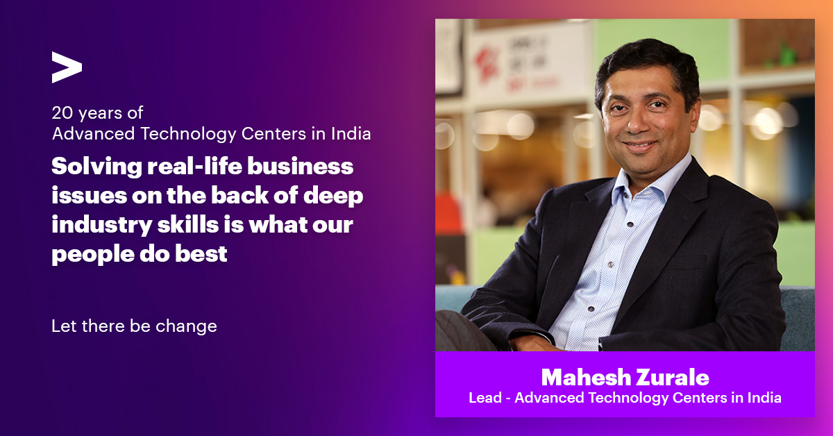 At the Advanced Technology Centers in India (ATCI), we’re growing leaps and bounds. How? By driving non-stop innovation and creating 360° value for our people, clients and communities. Read my personal account of our incredible journey here. ow.ly/QgjI50Ha4F9