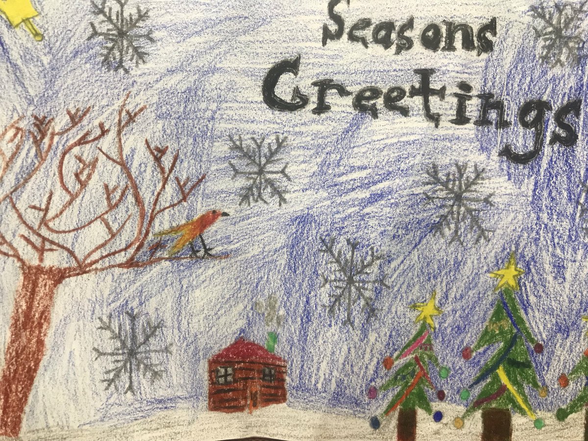 Amaia_Movie's tweet photo. More terrific designs in the House Christmas Card Competition.
#ChristmasCards #DesignSkills #LayoutSkills #LetteringSkills #Composition https://t.co/u1MtsuHjqG
