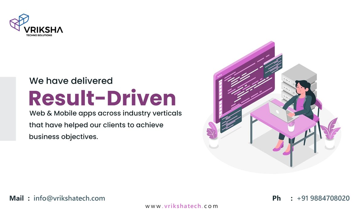 vrikshatech's tweet image. As one of the best Web &amp;amp; Mobile application development companies in India, we provide best-in-class solutions for companies across industries.
Email: aravind@vrikshatech.com
HP: +91 9884708020
Skype: lingu_15
@vrikshatech 

 #remoteitjobs  #remotejobs #remotelaravel