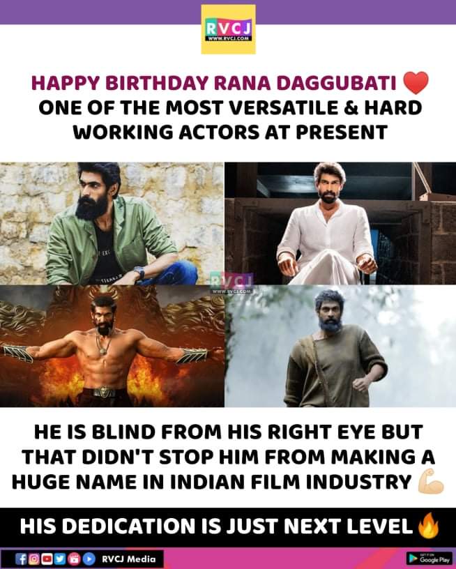 Happy Birthday Rana Daggubati!       