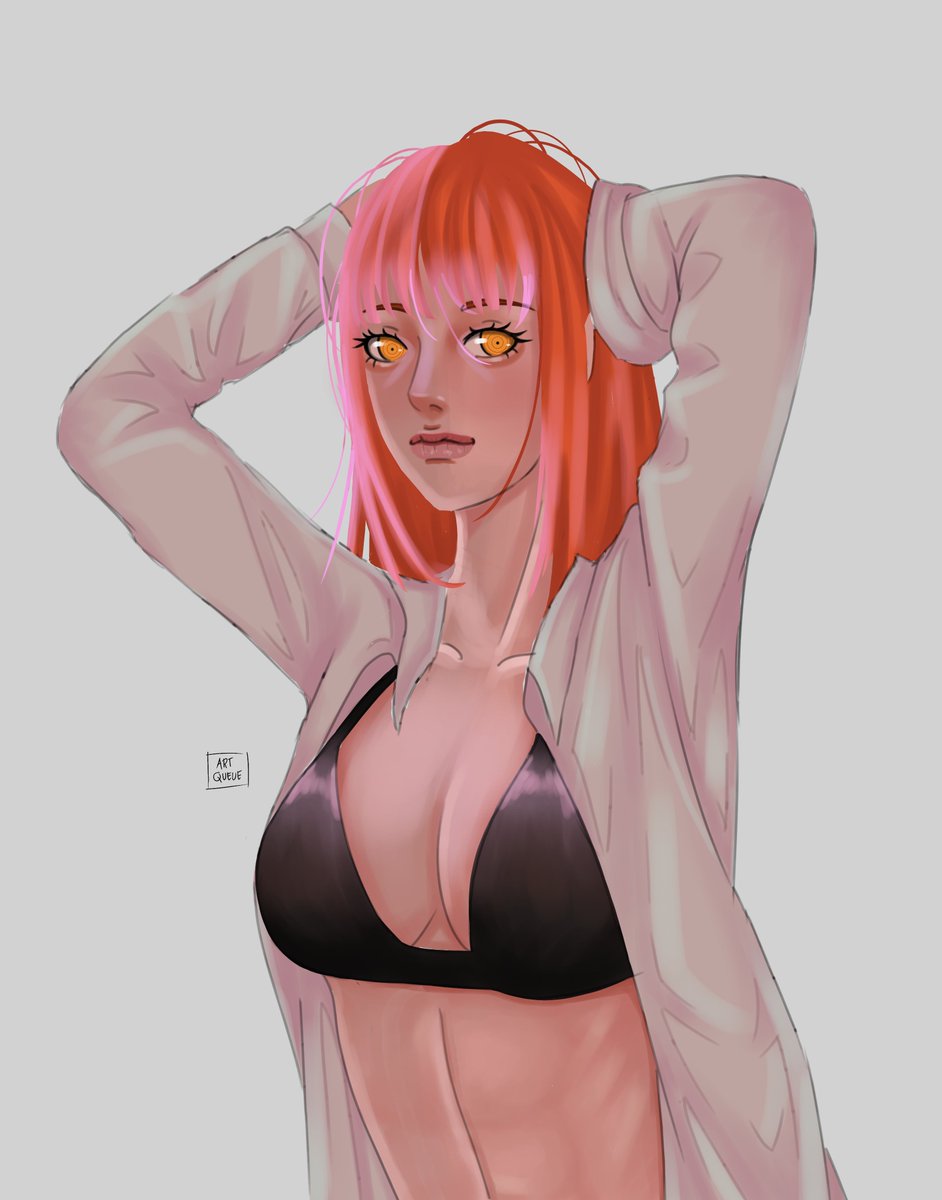 artqueues's tweet photo. Makima 🧡

I originally created a background but ended up posting the one without. 🥲

#artph #chainsawman #チェンソーマン #makima https://t.co/z0O66XVIy0