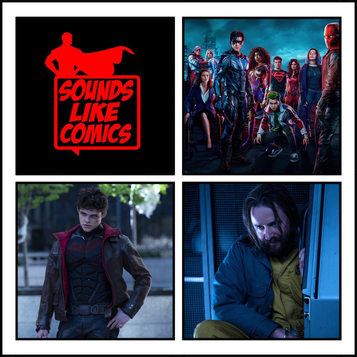 The gritty, edgy version of the not-quite-teen Titans.

Listen HERE: soundcloud.app.goo.gl/T1gVJQEb52r4BX…

#TVSeries #Review #DCTitans   #BrentonThwaites #AnnaDiop #TeaganCroft #RyanPotter #ConorLeslie #CurranWalters   #SavannahWelch #VincentKartheiser #PodernFamily #PodcastHQ #FilmTwitter