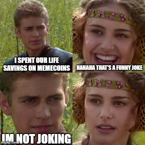 MOSmemesforlife's tweet photo. Never invest in memecoins, nothing good comes out of it. 

Never invest more than what you can afford to lose.

Find out more at: https://t.co/atBu791GCZ

#MOS #themos #defi #staking #cryptocurrency #finance #memes https://t.co/GF8oIv5dxw