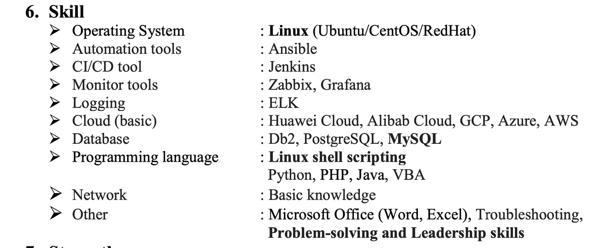 9cv9Tech's tweet photo. HCMC, Vietnam. Godlike Vietnamese DevOps (Linux (Ubuntu/CentOS/RedHat) Software Engineer. 8 years Experience. Email hello@9cv9.com to hire now.
Linux (Ubuntu/CentOS/RedHat)
Ansible
Jenkins
Huawei Cloud, Alibab Cloud, GCP, Azure, AWS
#indonesia #suraba https://t.co/G9TKUXdrTo