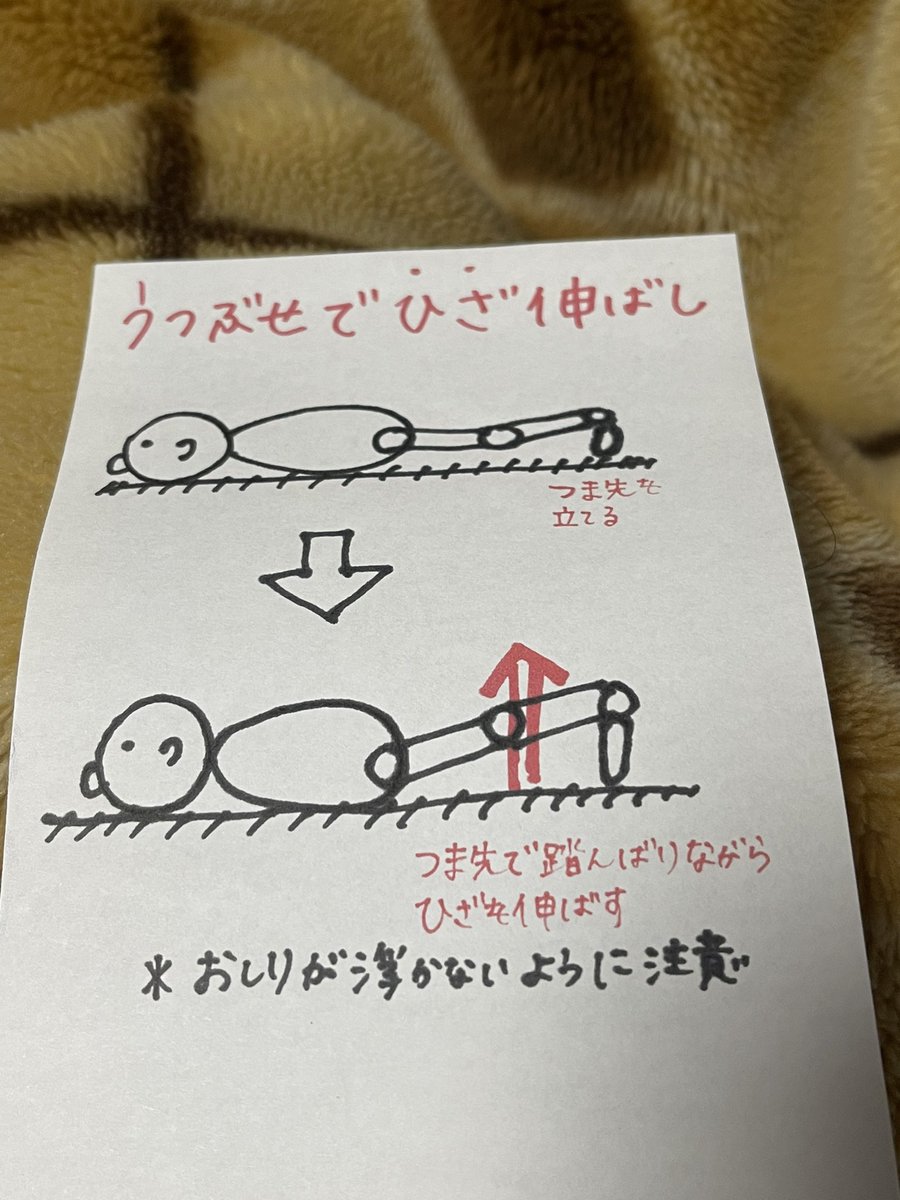 Penchan0924's tweet photo. 今日のリハビリメニュー
中々ハードだわ💦
 #前十字靭帯
 #前十字靭帯リハビリ
  #1日5分 
 #手術 https://t.co/gO9Dcv0Cxk