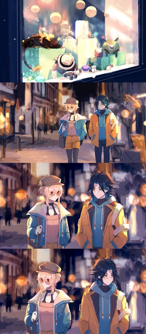 Did xiaolumi part for this video💛- 【【原神手书】提瓦特恋爱图鉴冬日篇--初雪之日-哔哩哔哩】 https://t.co/dFN0ghKVWL 