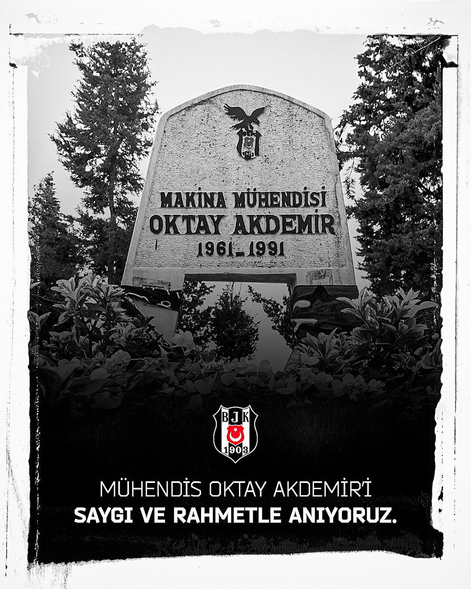 Vefatının 30. yılında Mühendis Oktay Akdemir'i saygıyla ve rahmetle anıyoruz.

#AtkınEmanetimizdir