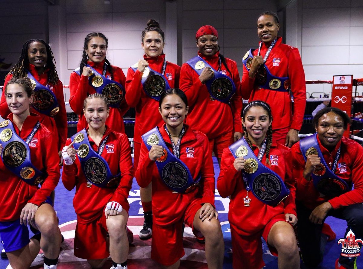 JajairaGonzalez's tweet photo. 2021 National Champion & Elite female boxer of the tournament! We’re back baby 😈🥇💪🏼 https://t.co/7I62PBIpjI