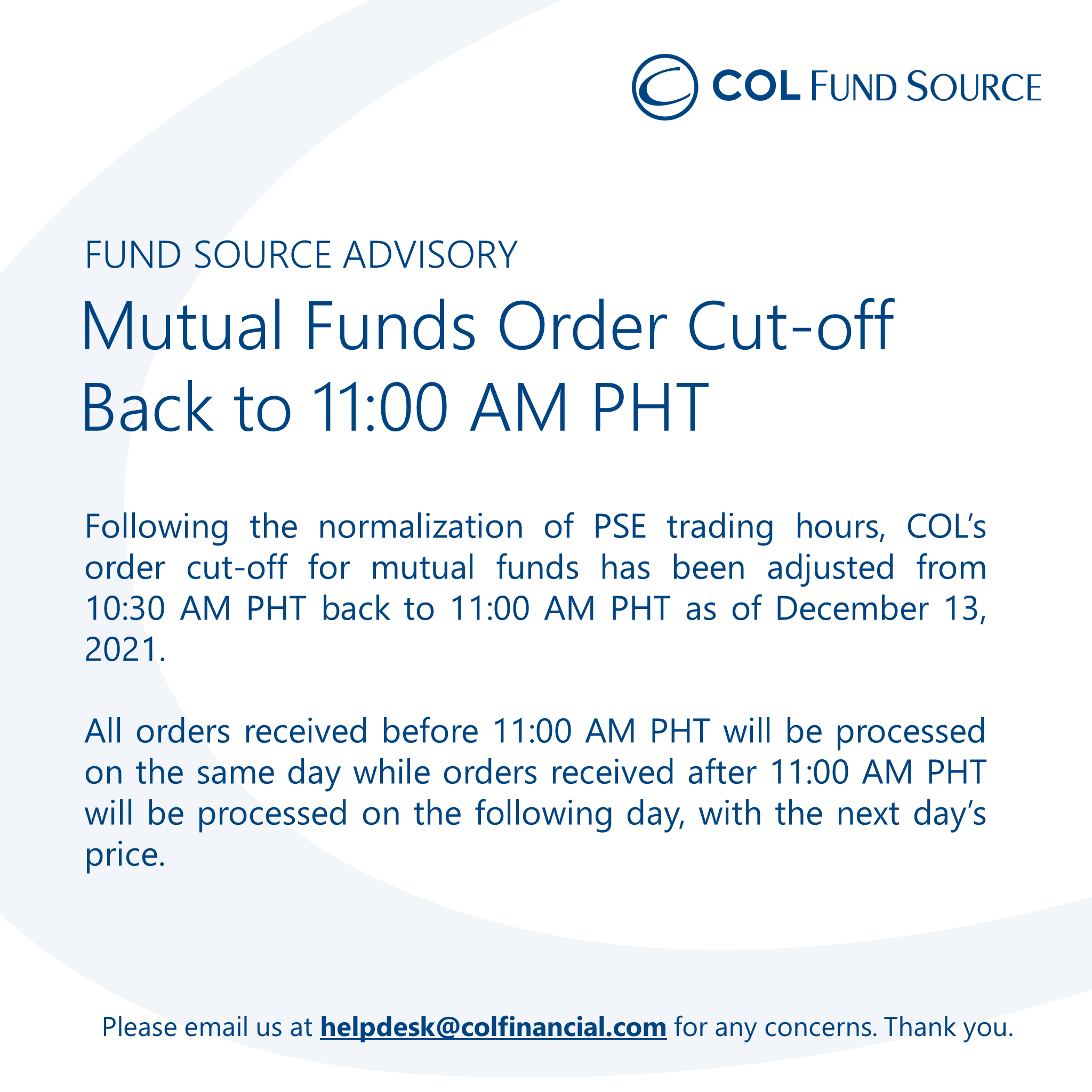 Pse outlet trading hours