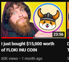 KryWolfen's tweet photo. 4/ In these videos below,  195k worth of crypto within 2 months. He even said he’s done so without having sold any of his initial $Doge.  So it doesn’t make sense how he was once buying on margin to being able to afford this much crypto without margin. https://t.co/MSyaWUxS1P