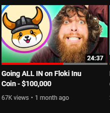 KryWolfen's tweet photo. 4/ In these videos below,  195k worth of crypto within 2 months. He even said he’s done so without having sold any of his initial $Doge.  So it doesn’t make sense how he was once buying on margin to being able to afford this much crypto without margin. https://t.co/MSyaWUxS1P