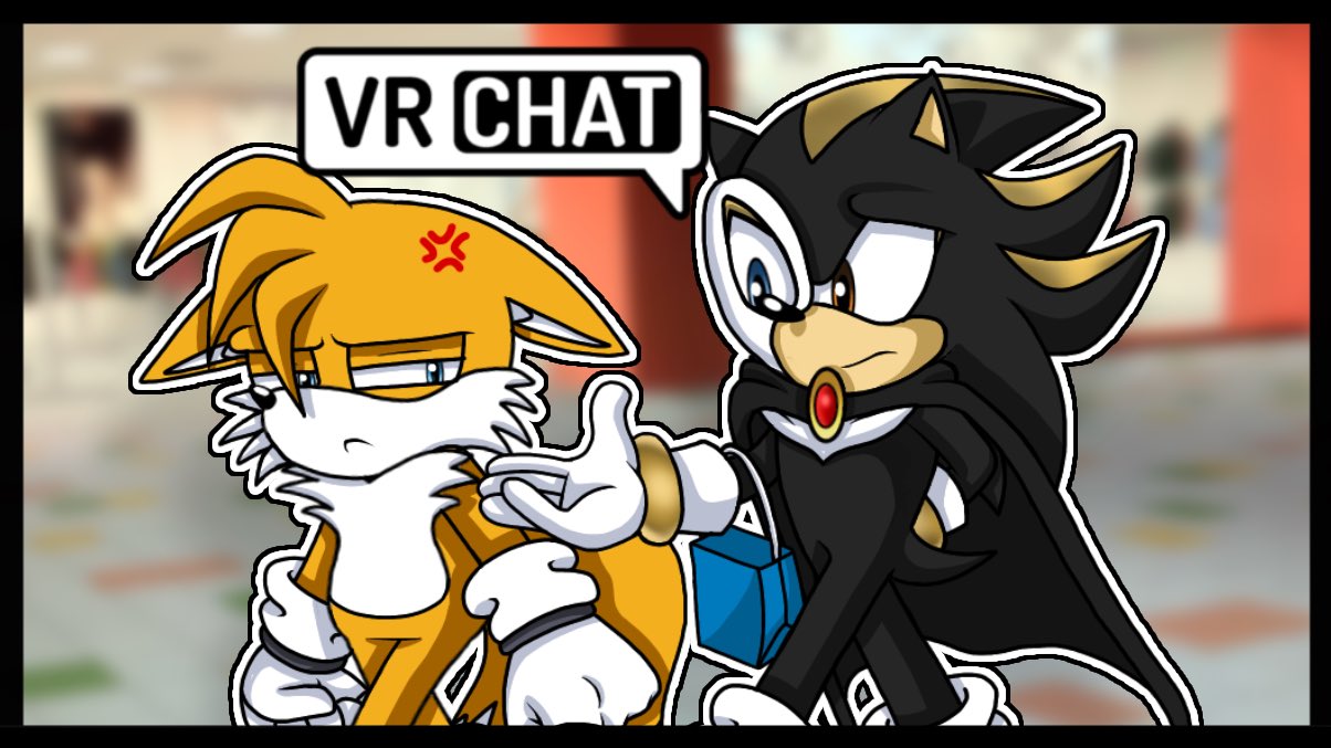 SONIC AND FRIENDS GO TRICK OR TREATING ON VR CHAT 