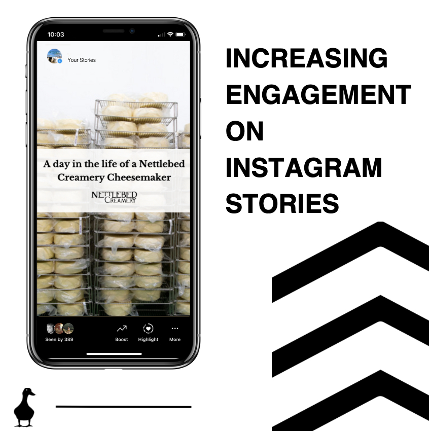 As you may already know, Stories are a great way to connect with your audience on a more relaxed and interactive level. 

Below are a few of the popular ways of increasing engagement on Instagram Stories:

▪️Q&amp;A: Ask your audience questions in sort videos, add the 'Question'