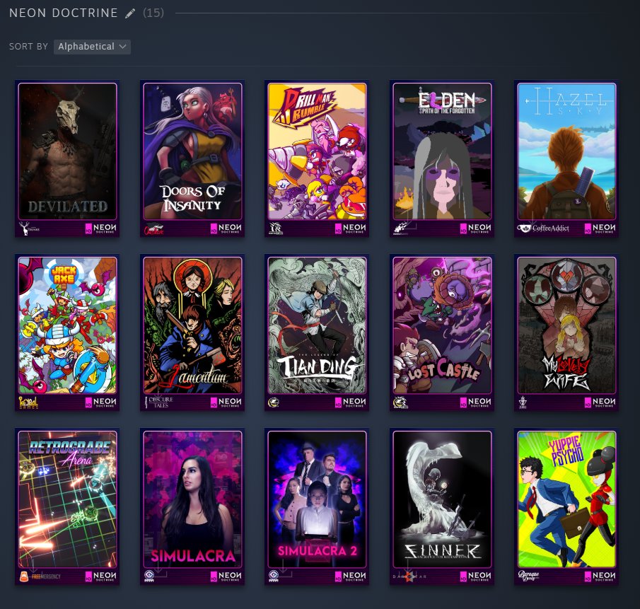 Neon Doctrine💜 tweet media