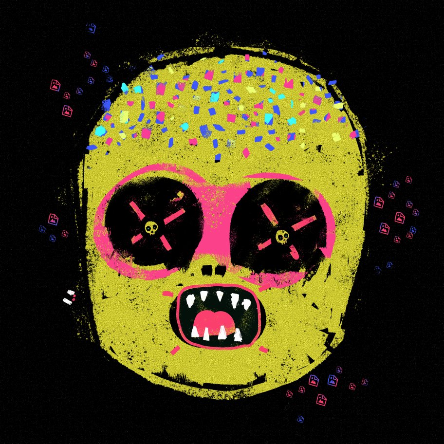 pingupepper's tweet photo. the new @XCOPYART / @AsyncArt collab looks absolutely amazing. Super lucky to hold it with a friend like @threya_ 🥰🥰🥰 https://t.co/2urvPhdUMB