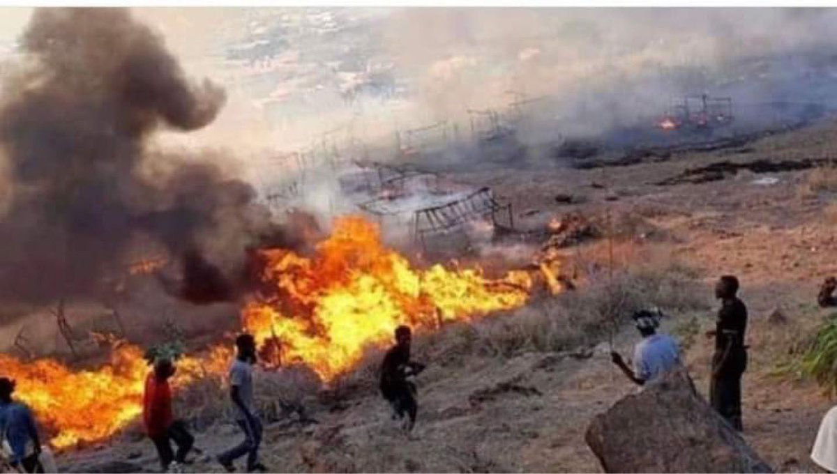 meazaG_'s tweet photo. Just last Saturday, Dec. 11, a massive fire swept through the camp &amp; reduced over 70 tents plus makeshift shelters to ashes, severely affecting 175 ~200 households. https://t.co/iKo13TDb34