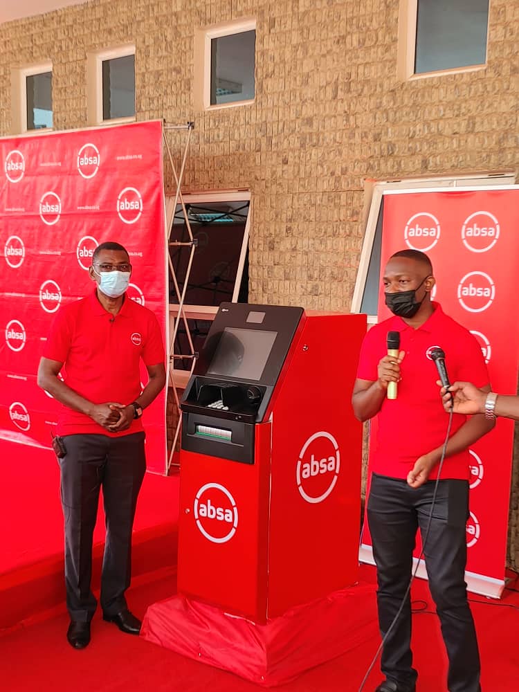 AbsaUganda's tweet photo. This morning, we have launched the cardless ATM withdrawal (QR Code), a new service that fits into our strategy, digital innovations and banking of the future with technology as a disruptor to traditional banking. #AbsaQRCode https://t.co/GhizaNzN7a