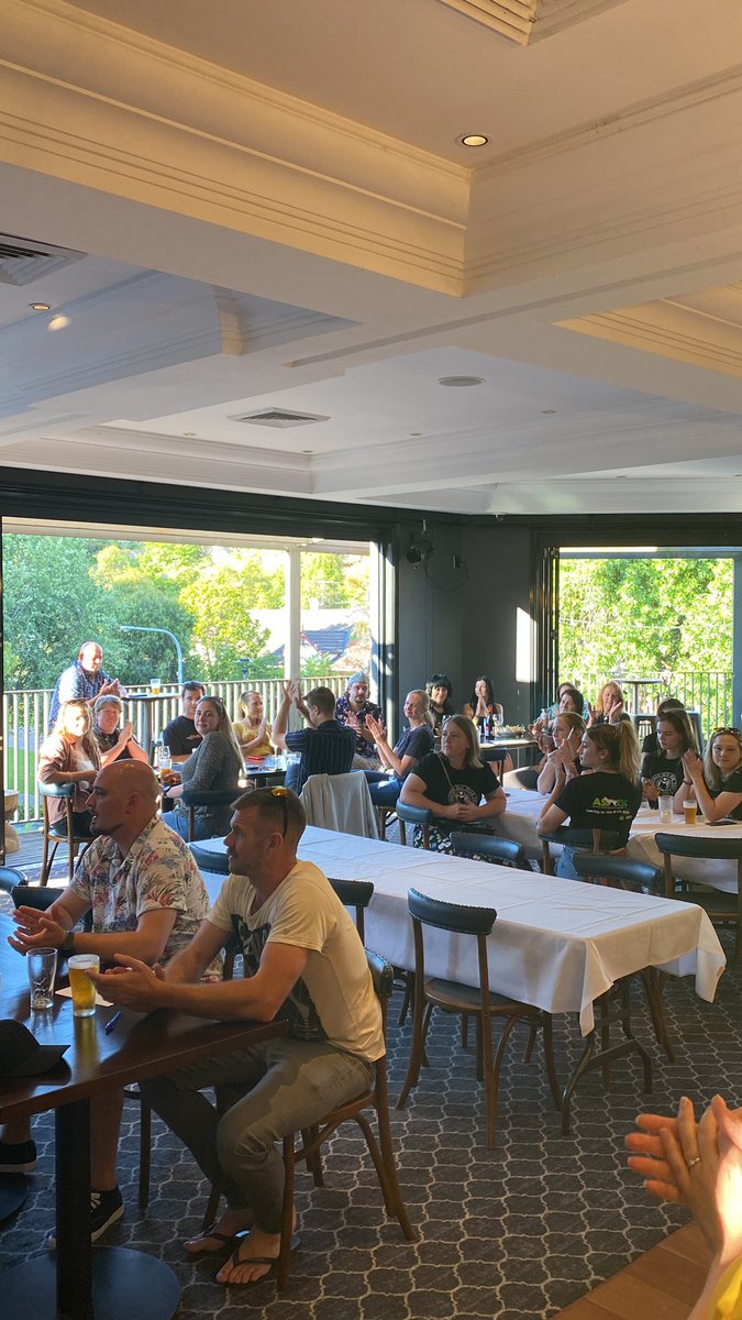 ASZK18's tweet photo. The Zookeeping Crews from @tarongazoo @WILDLIFESydney and @Sydneyzoo playing trivia raising money for @SumatranSunBear which zoo has the smartest keepers. https://t.co/RUuwUnFRDP