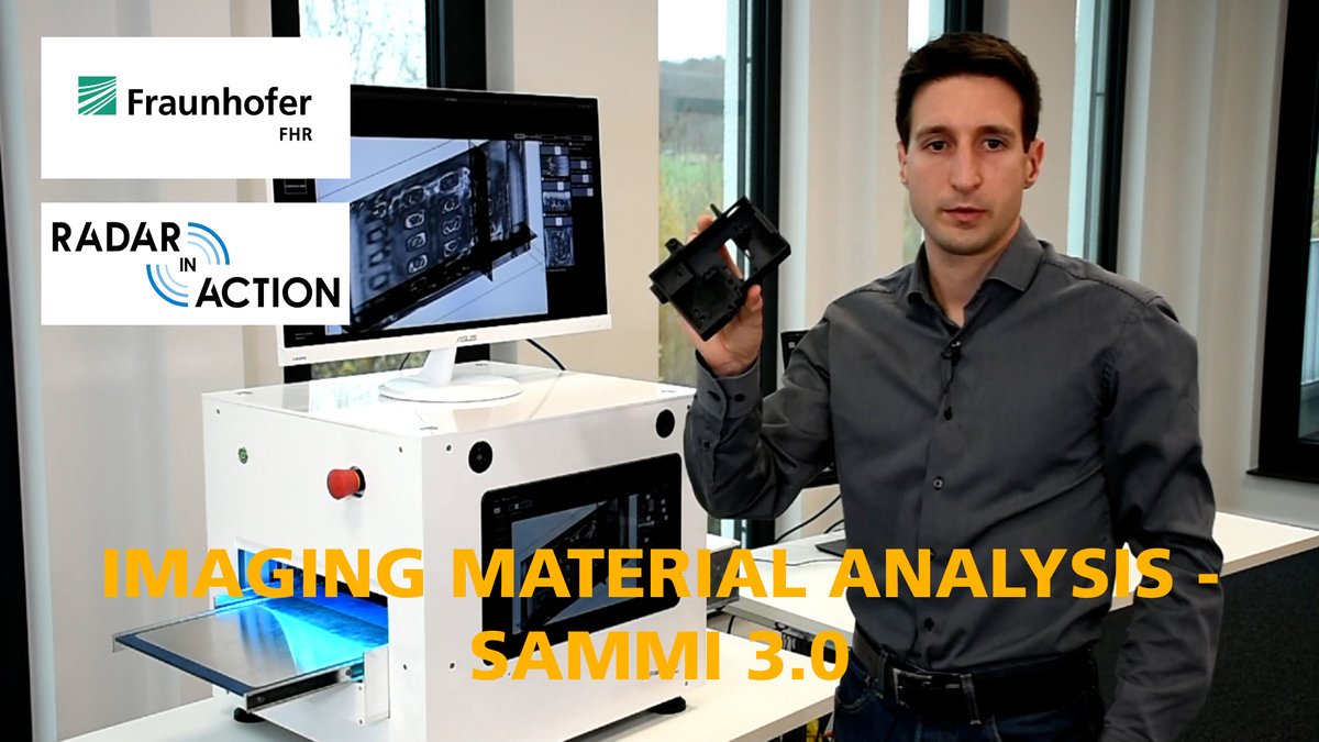 Fraunhofer_FHR's tweet photo. Der letzte #RadarInAktion Live-Vortrag in 2021 ist online:
Christopher Schwäbig zeigt wie man in verschlossene Gegenstände reinschauen kann - zur zerstörungsfreien Qualitätssicherung. Mit #SAMMI 3 geht es jetzt auch in 3D.
https://t.co/9XHh8E5cK8 (in Englisch)
#WeKnowHow https://t.co/Sjf83dMcmR
