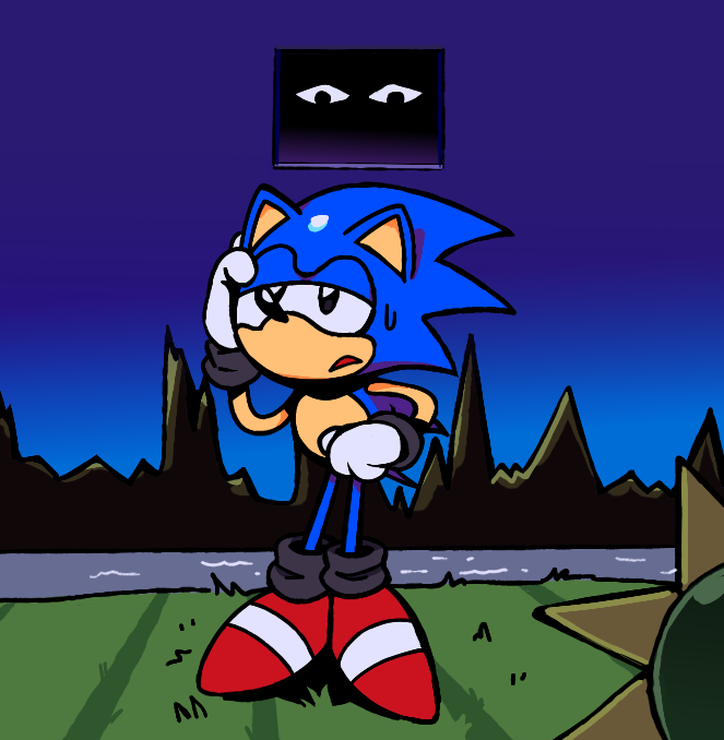 RandomFandom12 on X: So after seeing Sonic. Exe trending on twitter a  while ago, I just had the idea of making this comic and I made a little  reference joke to when