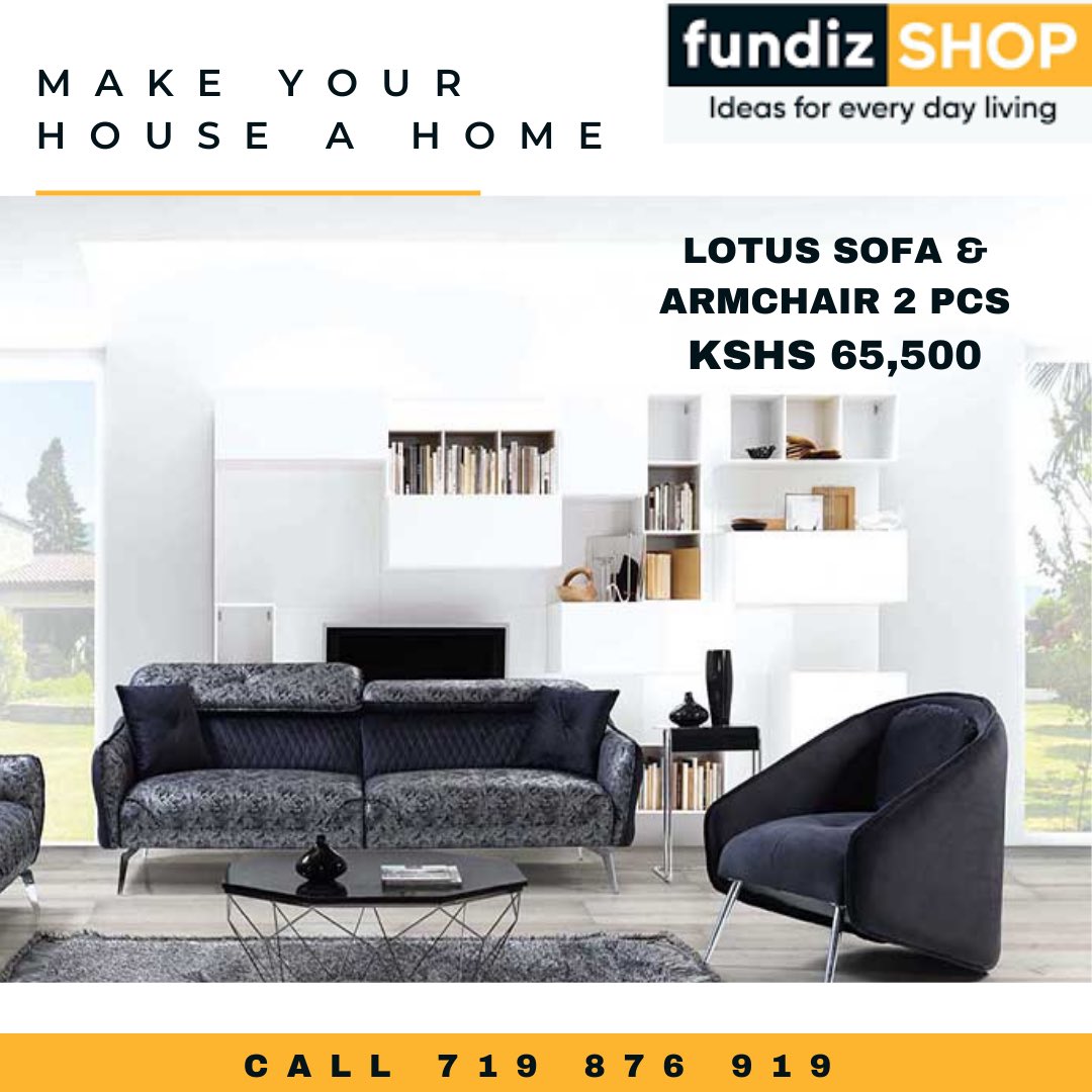 FundizShop's tweet image. It is the detail to quality! Get the Lotus sofa &amp;amp; armchair For only KSHS 65,500 at Fundiz Shop

Call 719 876 919 #upgradeforless  #fundizshop #christmas