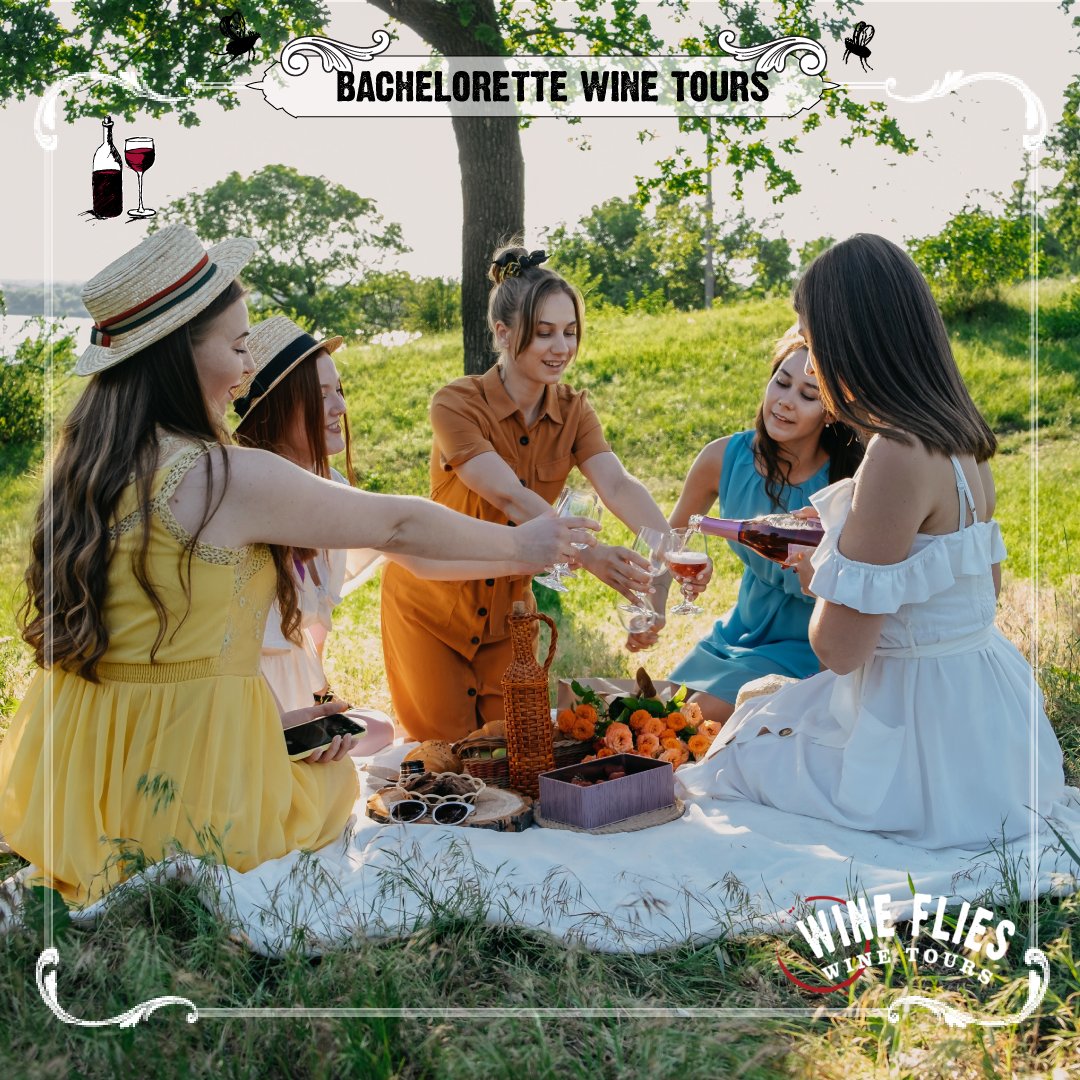 Time to drink champagne and get your bachelorette ON 🍾

Have fun with all your besties on a guided wine tour around Stellenbosch and Franschhoek 🚐

Your last fling before the ring 💍  Book now at > bit.ly/3DNjSi9