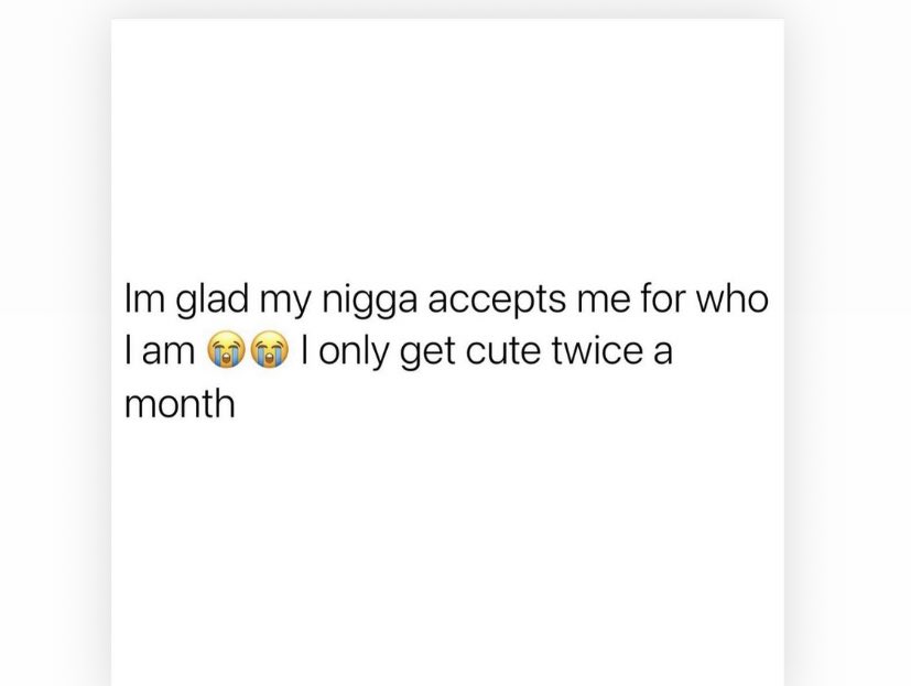 Jenniccaaa's tweet photo. Whoever I fw gotta know this 😂 https://t.co/NXZtTeWyKr