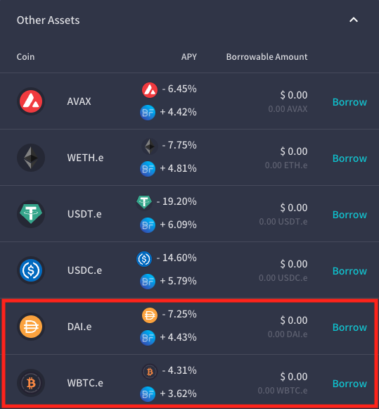 BiFi_lending's tweet photo. 🔺 New #AVAX-based tokens added to the #Avalanche network on @BiFi_lending 
🪙 $wBTC.e
🪙 $DAI.e 

Btw, we are adding 1 million more BiFi rewards into the Avalanche reward pool + another 1 million next month! 😇 Start lending &amp; borrowing on https://t.co/MwjDtXA4Ub. https://t.co/bbscXPP8HS