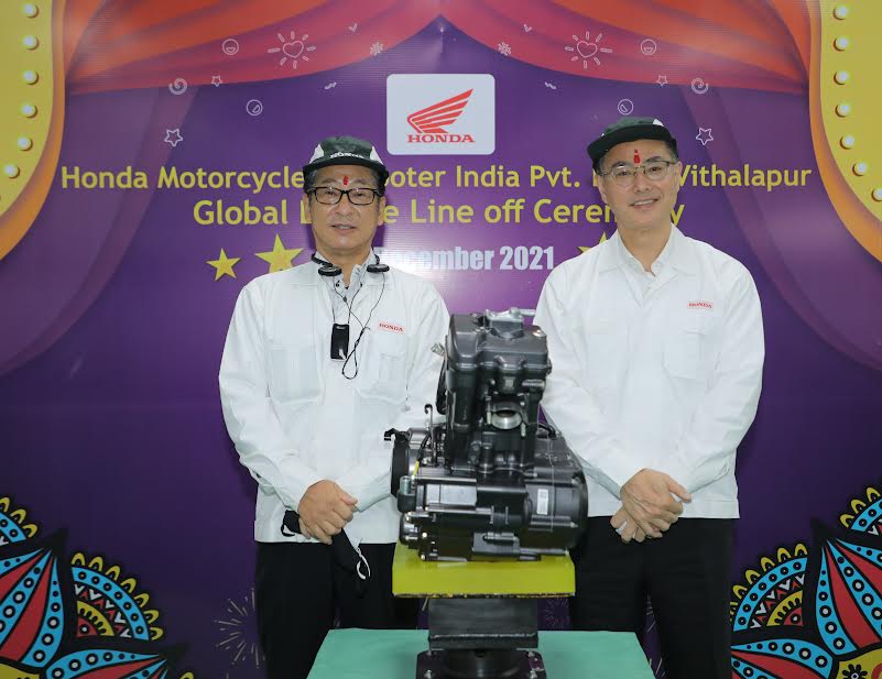 Honda 2Wheelers India commences Global Engine Manufacturing  from Gujarat Plant