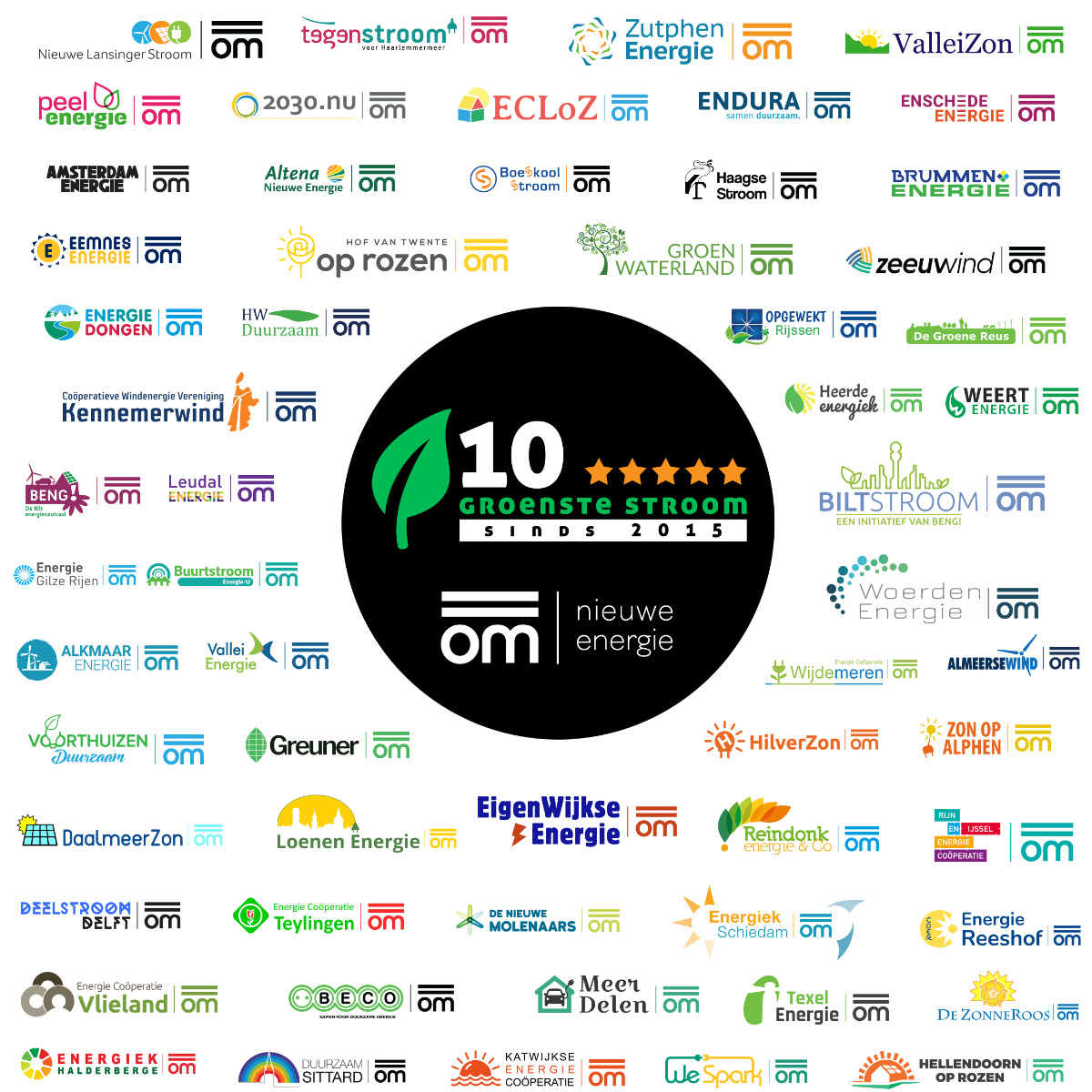 De Stroomranking is uit en we scoren opnieuw een rapportcijfer 10! Trots op alle coöperaties binnen ons collectief die 100% duurzame energie opwekken in én voor hun eigen regio. Bekijk het hele onderzoek hier: consumentenbond.nl/energie-vergel…