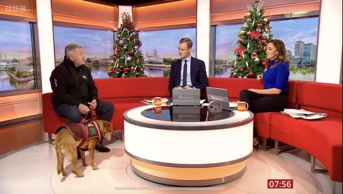 marcthevet's tweet photo. "She keeps the memory of not just Conrad, but the 457 men &amp; women that died out there" Thanks @BBCBreakfast for inviting Tony Lewis to tell the moving story of his late son Conrad &amp; lovely dog Pegasus. Well done @Nowzad &amp; @PenFarthing too. More: https://t.co/p0f9GxIhrl #RIPConrad https://t.co/UObQLdEMQU