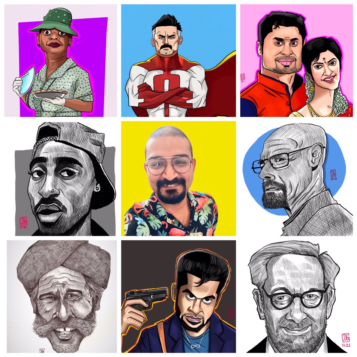 probablydeepak's tweet photo. #artvsartist2021 

On the creative front 2021 has been amazing!!! A few of my favorite works from the year. https://t.co/wdkpBxjNRP