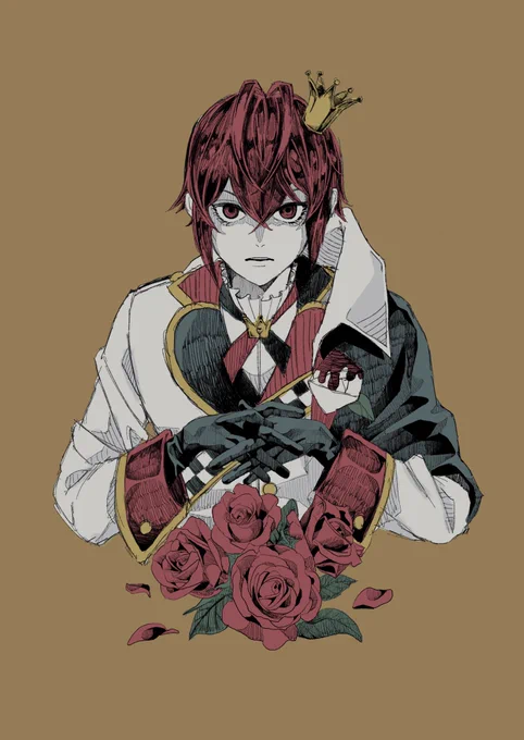 できたー!🥀くん 